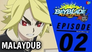 [S3.E02] Beyblade Burst : Turbo | Malay Dub