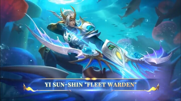 MLBB New Skin | Yi Sun-Shin "Fleet Warden" | Mobile Legends: Bang Bang @Hadan13