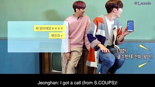 SEVENTEEN JEONGHAN PRANKS S. COUPS | UNRELEASED VIDEO