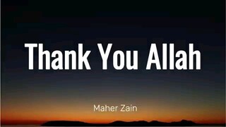 Thank you Allah