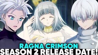 RAGNA CRIMSON SEASON 2 RELEASE DATE