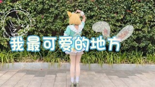 第一次在B站发宅舞(≧▽≦)我最可爱的地方是？