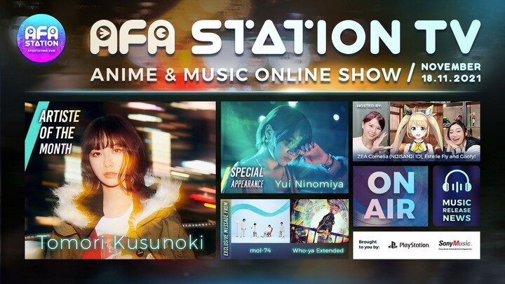 AFA Station TV Anime & Music Online Show November 2021 (Archived Version)