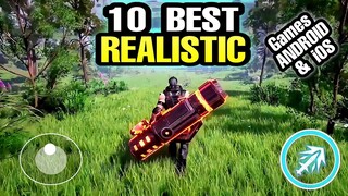 Top 10 Best Android games with REALISTIC GRAPHIC | Best 10 Realistic Graphic Games on Android & iOS