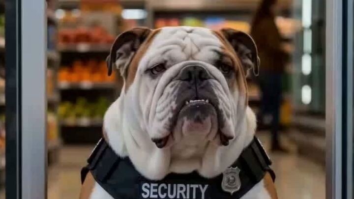 Funny Dog vs Security Guard 😂 | Cute Animal Moment