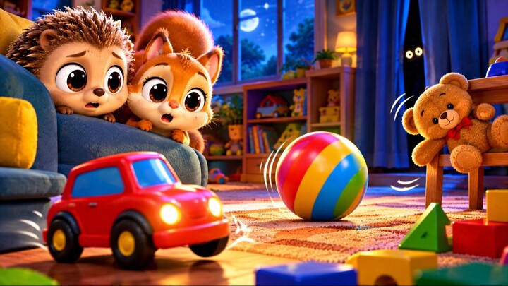 🧸😱 QUEM ESTÁ FAZENDO OS BRINQUEDOS ANDAREM SOZINHOS? 🚗👀 | MÚSICA INFANTIL | TURMINHA DO BARULHO