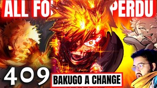 ALL FOR ONE BATTU ! BAKUGO N'A BESOIN QUE D'UN ALTER ! - MY HERO ACADEMIA 409 - REVIEW MANGA