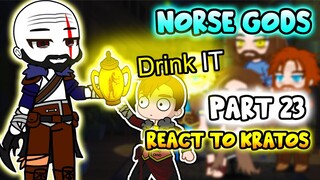 Norse Gods react to Kratos Part 23 || GOW Ragnarök || - Gacha Club React