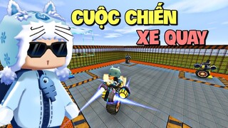 Cuộc chiến xe quay trong Mini World | Mini Game | Meowpeo