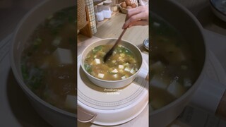 ไก่ทอดคลุกซอสกับซุปมิโซะ/แชร์ไอเดียทำข้าวกล่องเมนูง่ายๆ | ข้าวกล่องของผม #shorts