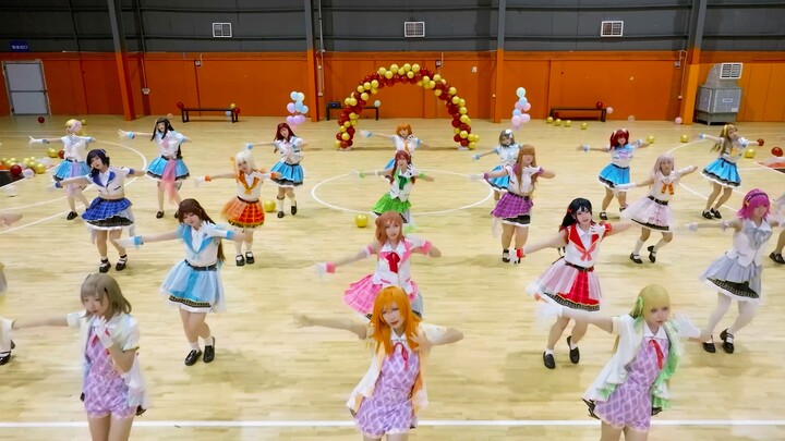 Guangzhou LoveLive lima generasi di bawah satu atap lagu hari yang cerah 55 orang pertama merilis tr