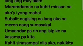 panaginip lyrics