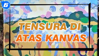 TenSura On Canvas. Zat Lengket. Danau di Ukraina. Lukisan Slime._6