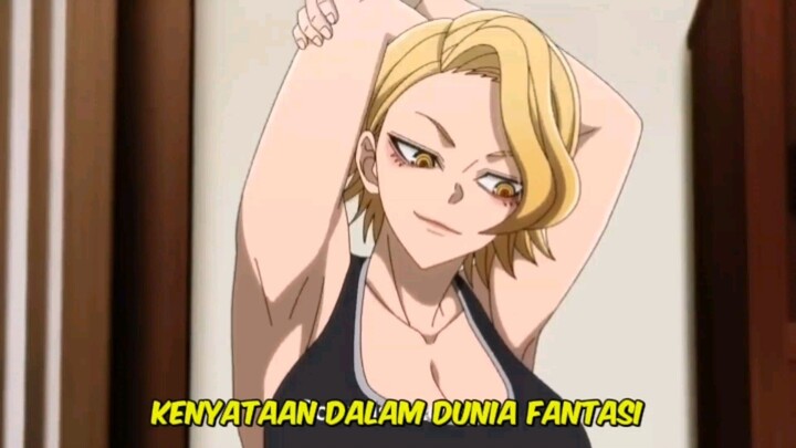 Kenyataan dalam dunia fantasi.