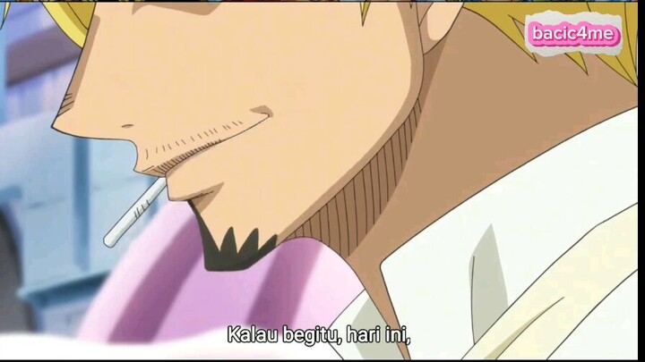 kepercayaan sanji kepada Luffy