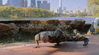 What is it like to have a man who is over 50 years old and has better physical fitness than me?