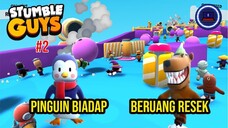 WE ARE BACK !!!! DUET BERUANG RESEK & PINGUIN BIADAP [STUMBLE GUYS INDONESIA - PART 2