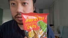 ASMR PLANTAIN CHIPS JERK STYLE (EATING SOUNDS) (1)