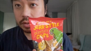 ASMR PLANTAIN CHIPS JERK STYLE (EATING SOUNDS) (1)
