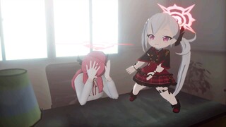 จุดเริ่มต้นของหายนะรีมาสเตอร์ (MMD Blue Archive California gurls)