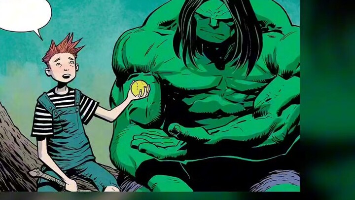 Bocah laki-laki itu setiap hari mencari Hulk untuk berteman, hingga sebuah pohon mati mengungkap keb