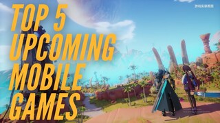 TOP 5 UPCOMING MOBILE RPG GAMES