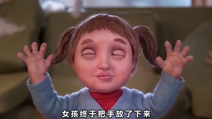A girl fell seriously ill and thought that if she covered her eyes, no one would see her!
