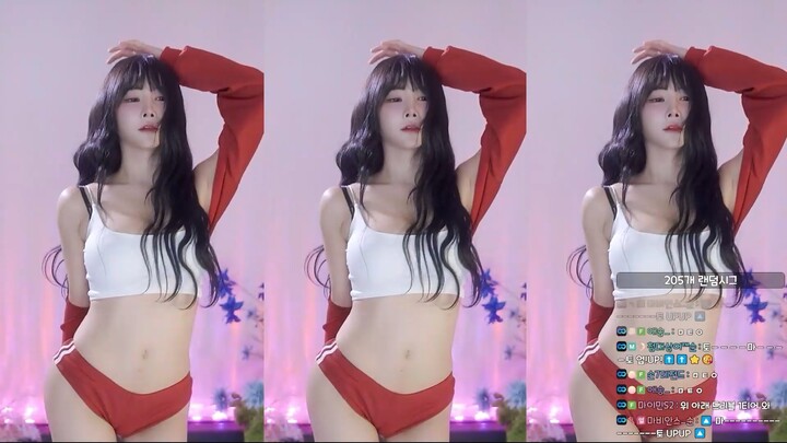 Afreecatv Korean BJ Black Zhen, isn't she even better-looking than Lei Ying?