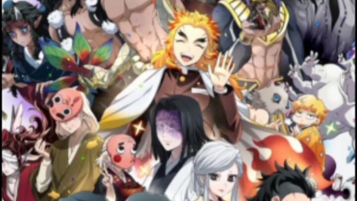 demon slayer all characters🥰🥰😍😍♥️♥️