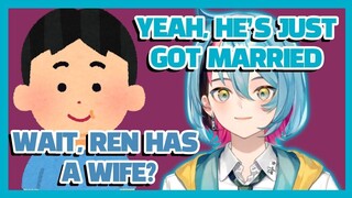 Kyo Revealed Ren's Married and He Officiated It [Nijisanji EN Vtuber Clip]