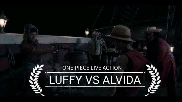 One piece Live Action LUFFY VS ALVIDA