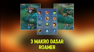 3 Makro Dasar yg perlu di kuasai saat main roamer#makroroamer #makromlbb #MerdekaMabar #MLBB #Mobile