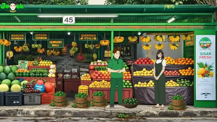 AZAB JURAGAN MANGGA KARBITAN NGAKUNYA MANGGA FRESH PADAHAL MANGGA KARBIT || ANIMASI AZAB