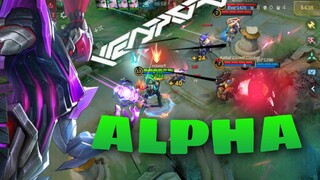 alpha moment....