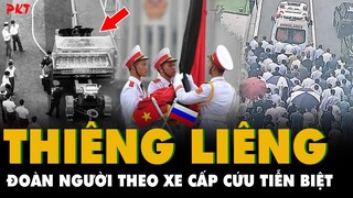 Thiêng liêng hình ảnh xe cấp cứu đón Tổng bí Thư Nguyễn Phú Trọng ở BV 108 và quy định Lễ Quốc Tang