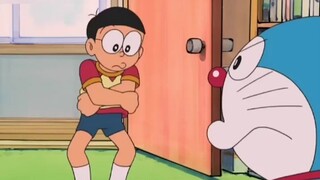 Nobita sheds his skin