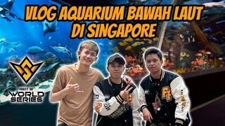 VLOG KE AQUARIUM BAWAH LAUT SINGAPORE!! DAY 2 || FFWS 2022 SENTOSA