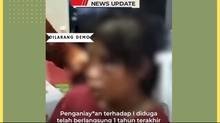 Polresta Barelang menahan dua tersangka berinisial R dan M terkait dugaan penganiayaan terhadap Asis