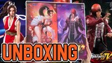 King of Fighters Mai Shiranui & Iori Yagami Figures Unboxing