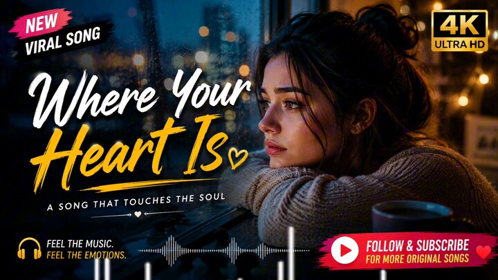 Where Your Heart Is ❤️ | Emotional English Song | Heart Touching Music | Original Song 2026