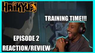 TRAINING TIME!!! Haikyuu Episode 2 *Reaction/Review*