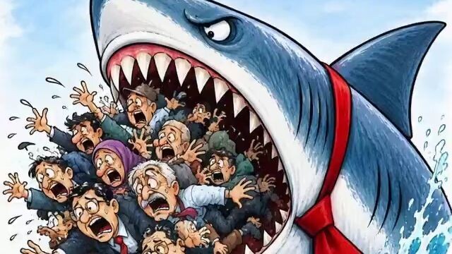 Beware of sharks !