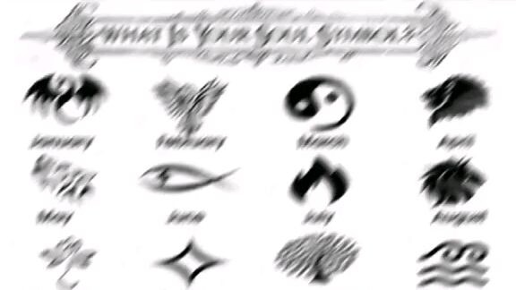 Symbol of the month.