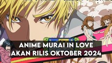 ANIME MURAI IN LOVE AKAN RILIS OKTOBER 2024
