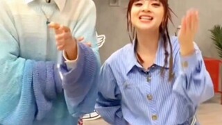 黄儿和小美随机合作版《未闻花名》+黄子宝宝小狗叉腰，别太可耐