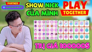 Play Together | Show Nick Của Mạnh CFM Xem Có Những Món Đồ Gì Mà Ai Cũng Muốn..Ahihi