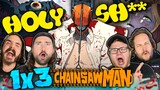 OMG!!!!!   CHAINSAW MAN REACTION ..... [EPISODE 3]