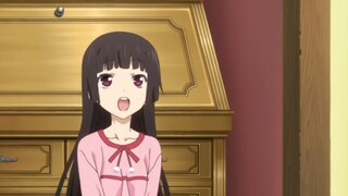 The sister who can talk shit, the famous anime scene