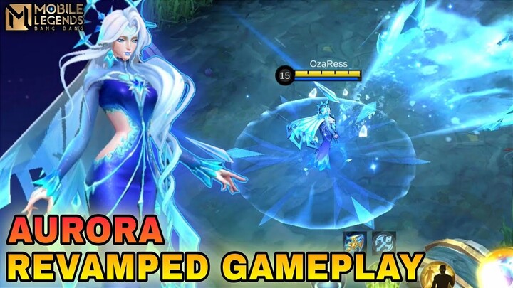 New Aurora Revamped Gameplay - Mobile Legends Bang Bang