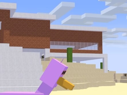 Minecraft Monster Academy (Short Video) - 1000 Pings (2)